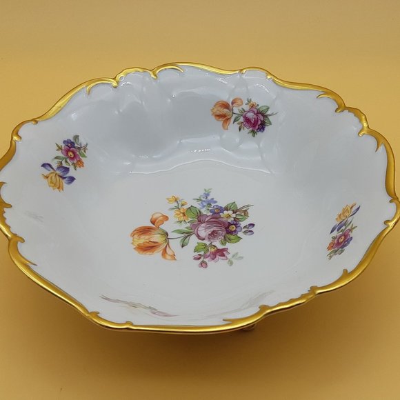 Serving Bowl by Graf Von Henneberg Jlmenau -1940s - Picture 1 of 11